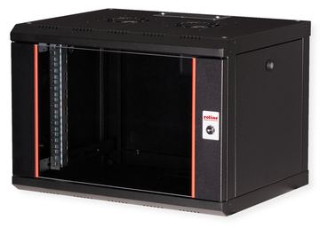 ROLINE 19 Zoll Wandgehäuse Pro 7 HE 600x450 BxT schwarz - Wandgehäuse von LumaTech