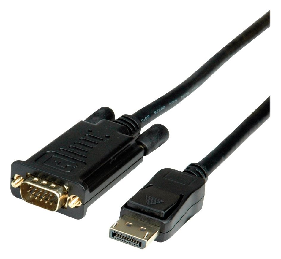ROLINE Adapterkabel - DisplayPort (M) zu HD-15 (VGA)