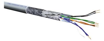 ROLINE Bulkkabel - 100 m - SFTP - CAT 5e - verseilt von LumaTech