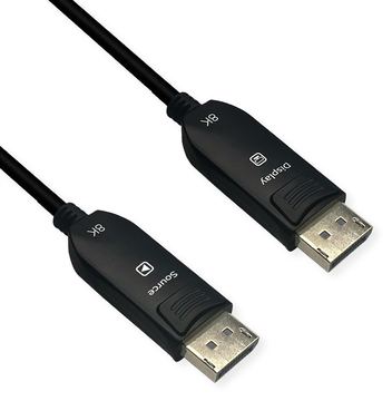 ROLINE DisplayPort v2.1 Kabel AOC DP80 UHBR13.5 54G ST/ST 15m - Kabel - Digital/Display/Video von LumaTech