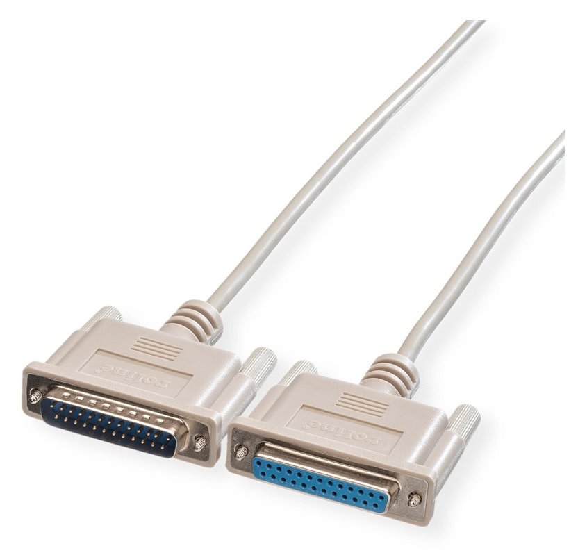 ROLINE Kabel seriell - DB-25 (M) zu DB-25 (W)