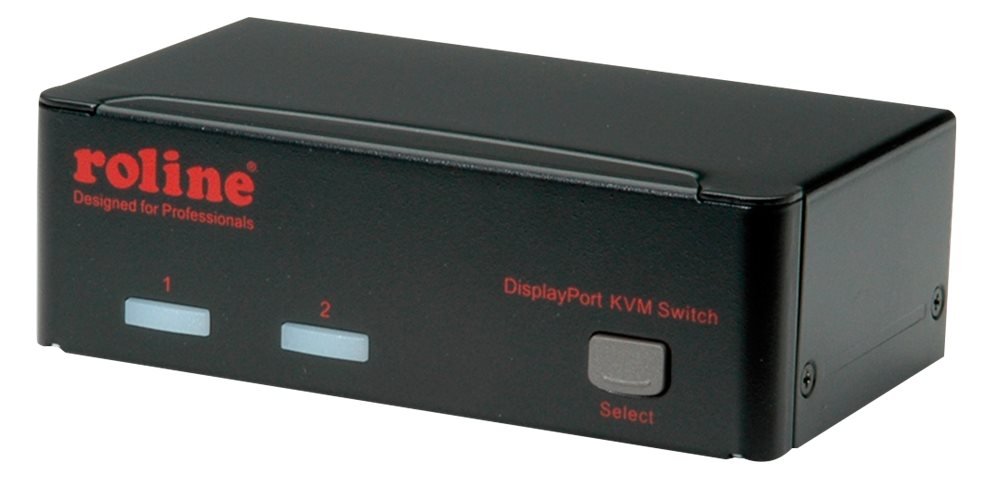 ROLINE KVM-/USB-Switch - 2 x KVM / USB - 1 lokaler Benutzer