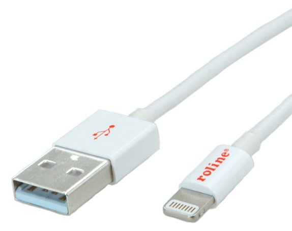 ROLINE Lightning-Kabel - Lightning (M) bis USB (M) von LumaTech