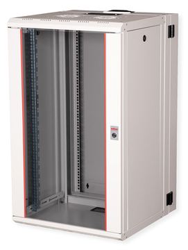 ROLINE Pro - Schrank Netzwerkschrank - zwei-teilig schwenkbar, 600 x 600 mm (B x T) von LumaTech