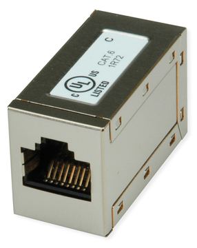 ROLINE RJ45 Kupplung Kat.6 geschirmt 25 St./Karton von LumaTech
