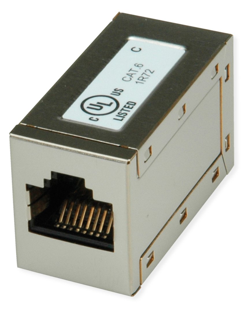 ROLINE RJ45 Kupplung Kat.6 geschirmt 25 St./Karton
