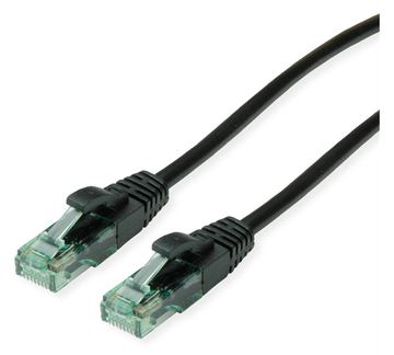 ROLINE RM UTP Patchkabel Kat6A/Kl.EA schwarz 0.3m - UTP von LumaTech