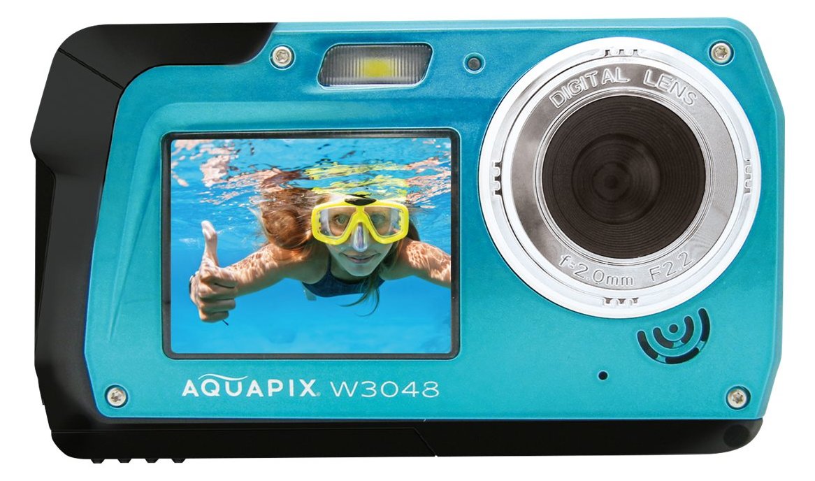 Easypix Aquapix W3048 Edge - Digitalkamera - Kompaktkamera - 13.0 MPix / 48.0 MP (interpoliert)