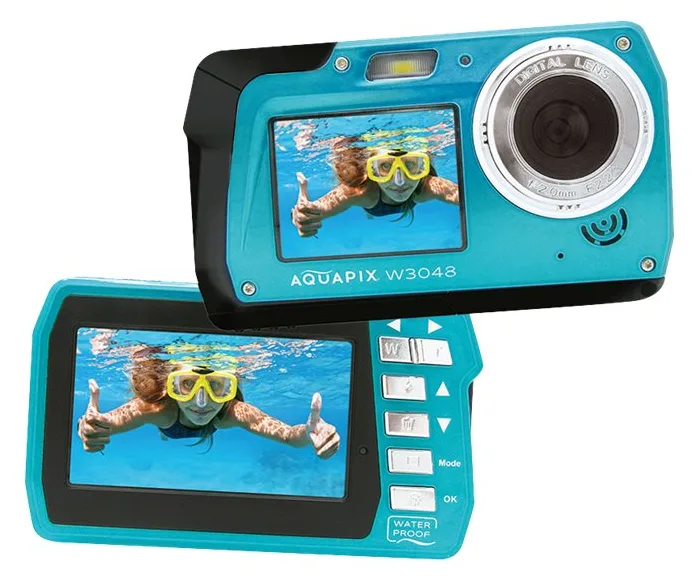 Easypix Aquapix W3048 Edge - Digitalkamera - Kompaktkamera - 13.0 MPix / 48.0 MP (interpoliert), Ansicht 3