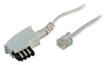 S/CONN maximum connectivity S-Conn 3m TAE-F - RJ11 - 3 m - TAE F - RJ11 - Weiß - Männlich - Männlich