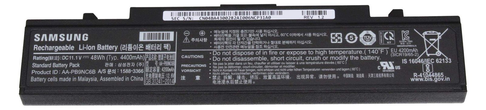 Samsung BA43-00347A Akku 48Wh Original - Akku - 4.400 mAh