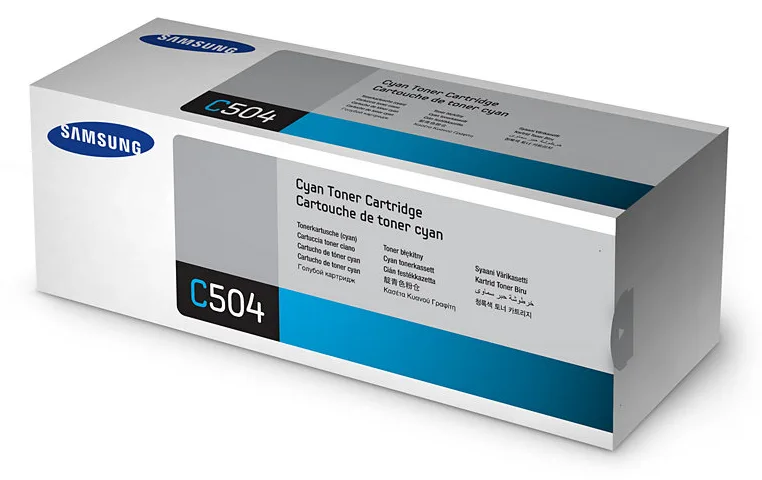 Samsung CLT-C404S - Cyan - original - Tonerpatrone, Ansicht 3