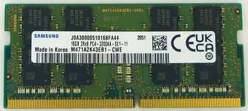 Samsung DDR4 - Modul - 16 GB - SO DIMM 260-PIN - 3200 MHz von LumaTech