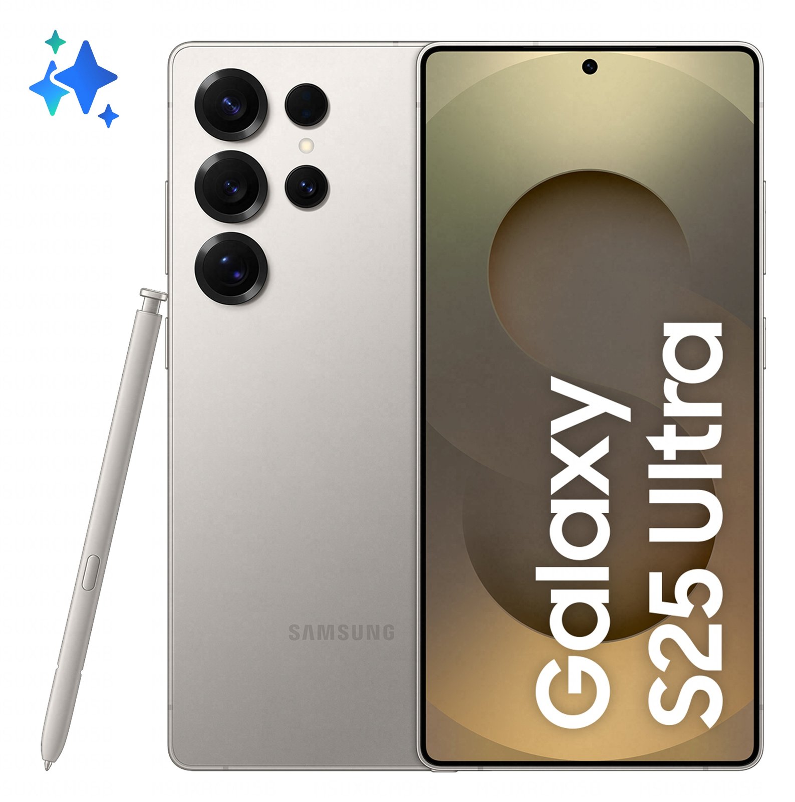 Samsung Galaxy S25 Ultra - 5G Smartphone - Dual-SIM - RAM 12 GB / Speicher 256 GB - OLED - 6.9 - Grau
