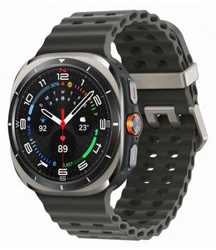 Samsung Galaxy Watch Ultra - 47 mm - Titansilber - intelligente Uhr mit Marineband - Dark Gray - S/M/L - Anzeige 3.73 cm von LumaTech