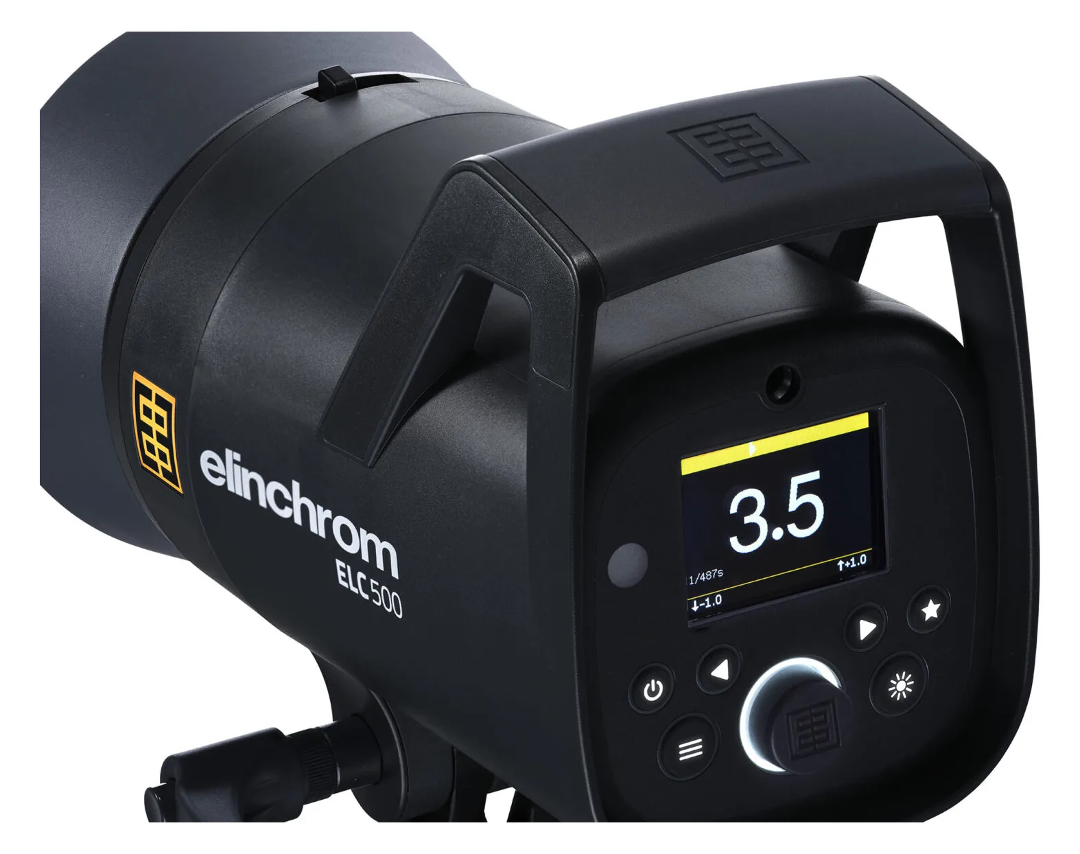 Elinchrom ELC 500 - 522 Ws - 7 Ws - 1/9430 s - 1/250 s - 20 W - 0,6 s, Ansicht 2