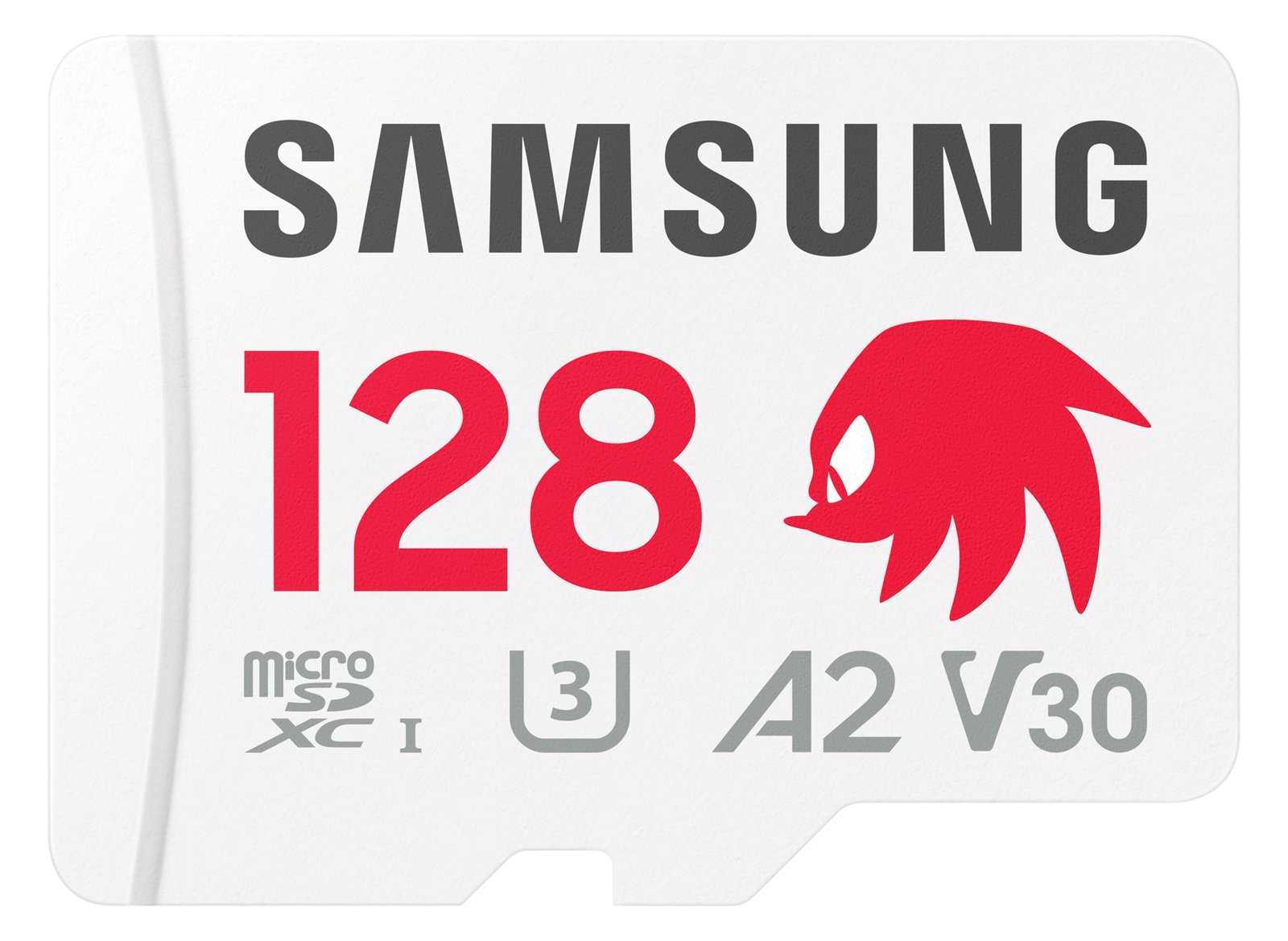 Samsung PRO Plus MB-MD128SA - Sonic the Hedgehog Flash-Speicherkarte (microSDXC-an-SD-Adapter inbegriffen) - 128 GB