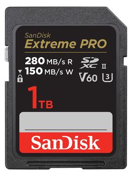 SanDisk Extreme Pro - Flash-Speicherkarte - 1 TB - V60 von LumaTech