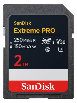 SanDisk Extreme Pro - Flash-Speicherkarte - 2 TB von LumaTech