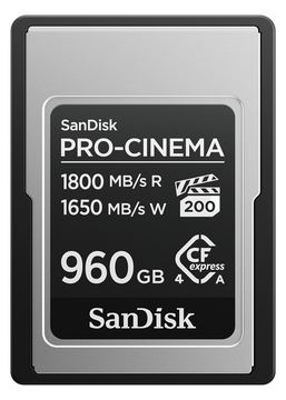 SanDisk Pro-Cinema CFexpress Type A Card - CF Express Typ B von LumaTech