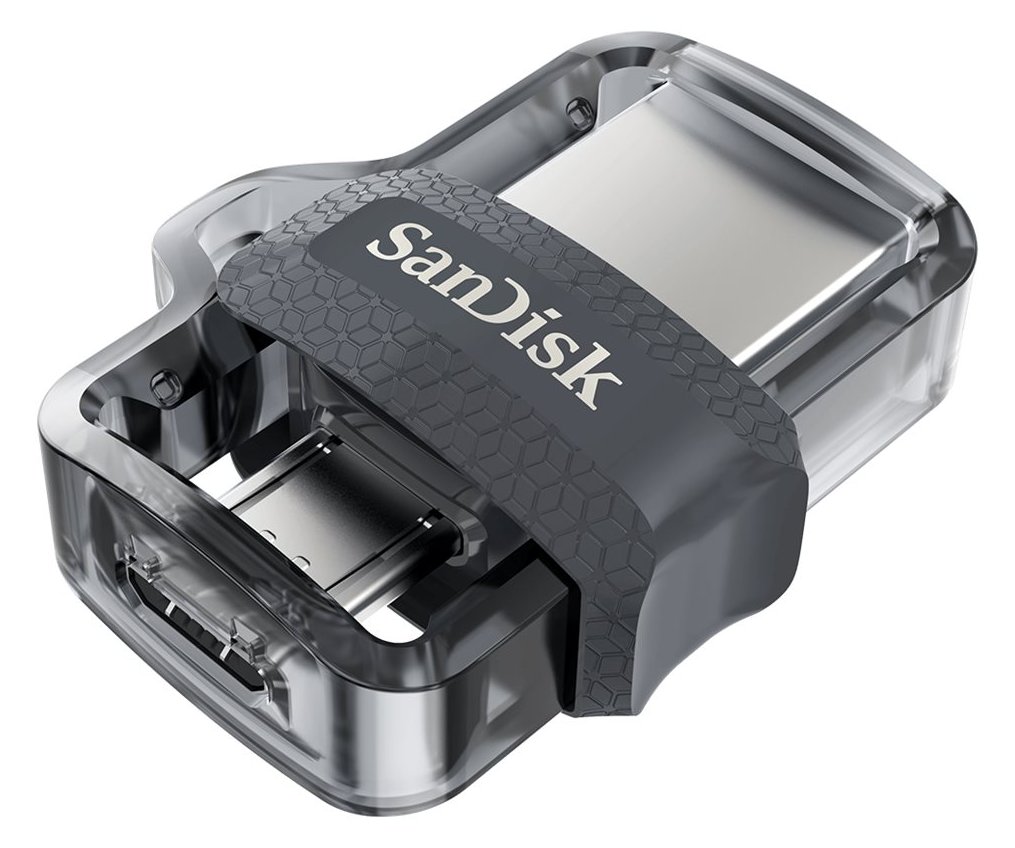 SanDisk Ultra Dual - USB-Flash-Laufwerk - 64 GB - USB 3.0