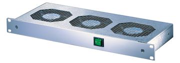 SCHROFF 19 Umlüfter 6 Ventilatoren - UMLUEFTER 19M.SCH. 24V - Rack-Zubehör von LumaTech