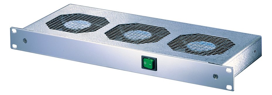 SCHROFF 19 Umlüfter 6 Ventilatoren - UMLUEFTER 19M.SCH. 24V - Rack-Zubehör