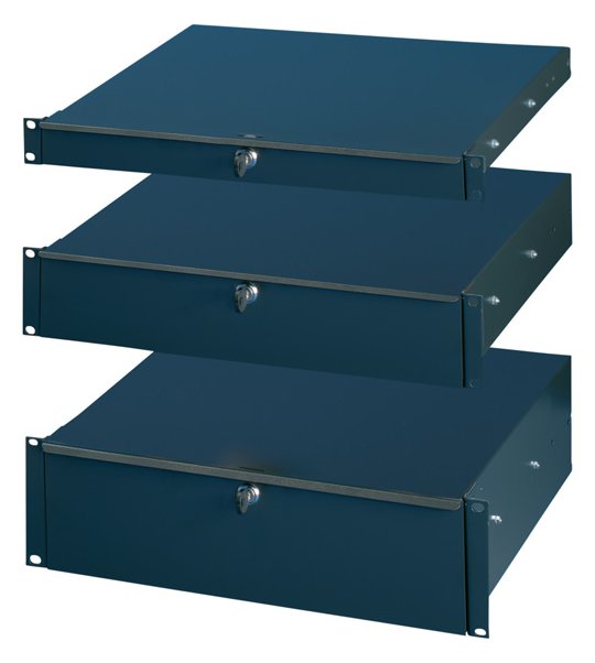 SCHROFF 19DRAWER 2U RAL7021 - Rack-Zubehör