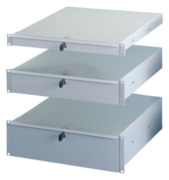 SCHROFF 19-Schubfach - Schubfach 19 2HE RAL7035 20110055 von LumaTech