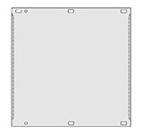 SCHROFF Blindabdeckung - Vorderseite - 6U