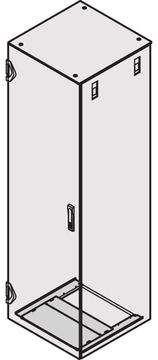 SCHROFF BODENPLATTE 600B 1100T RAL7021 von LumaTech