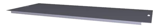 SCHROFF COVER - 600D BASEPLATE VSTAR