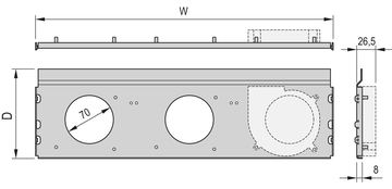 SCHROFF FAN UNIT 84HP 220D CPL. von LumaTech
