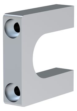 SCHROFF FRONT-HANDLE 1U MULTIPAC(2X) von LumaTech