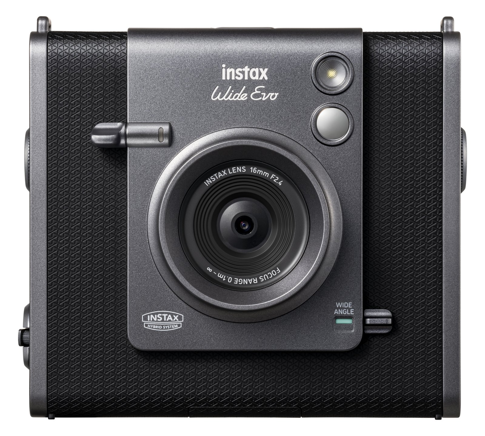 Fujifilm Fotokamera Instax Wide Evo Schwarz - Digitalkamera - 0,46 MP
