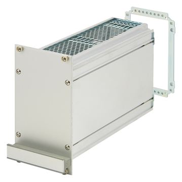 SCHROFF Kassetten PRO 3 HE-Bausätze, Frontplatte ungeschirmt - KAS S2 FS 3HE 21TE 167T (24812321) von LumaTech