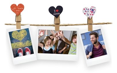 Fujifilm Instax Design Clips - Mehrfarbig - 10 Stück(e)
