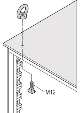 SCHROFF LIFTING EYES KIT M12 (4PCS/KIT) von LumaTech