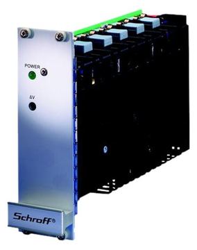 SCHROFF Maxpower - Netzteil (Rack - einbaufähig) - AC 90-254/ DC 100-360 V - 100 Watt - aktive PFC - 3U - 48.3 cm (19) von LumaTech