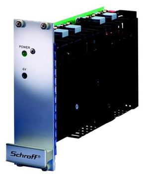 SCHROFF Maxpower - Netzteil (Rack - einbaufähig) - AC 90-254/ DC 100-360 V - 102 Watt - aktive PFC - 3U - 48.3 cm (19) von LumaTech