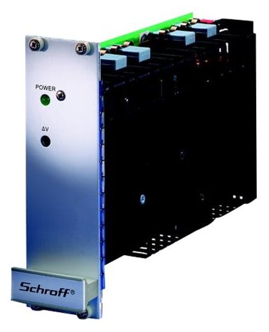 SCHROFF Maxpower - Netzteil (Rack - einbaufähig) - AC 90-254/ DC 100-360 V - 102 Watt - aktive PFC - 3U - 48.3 cm (19)