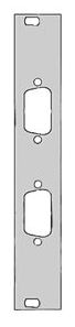SCHROFF Rack - Leerkonsole - RAL 7035 - 3U von LumaTech