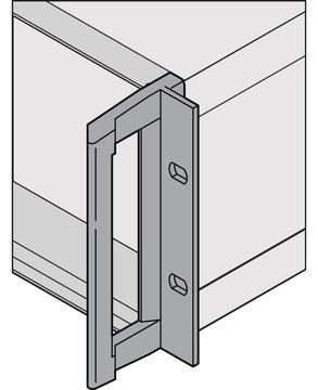 SCHROFF RATIOPAC PRO 19BRACKET W.HANDLE 4U - Rack-Zubehör von LumaTech