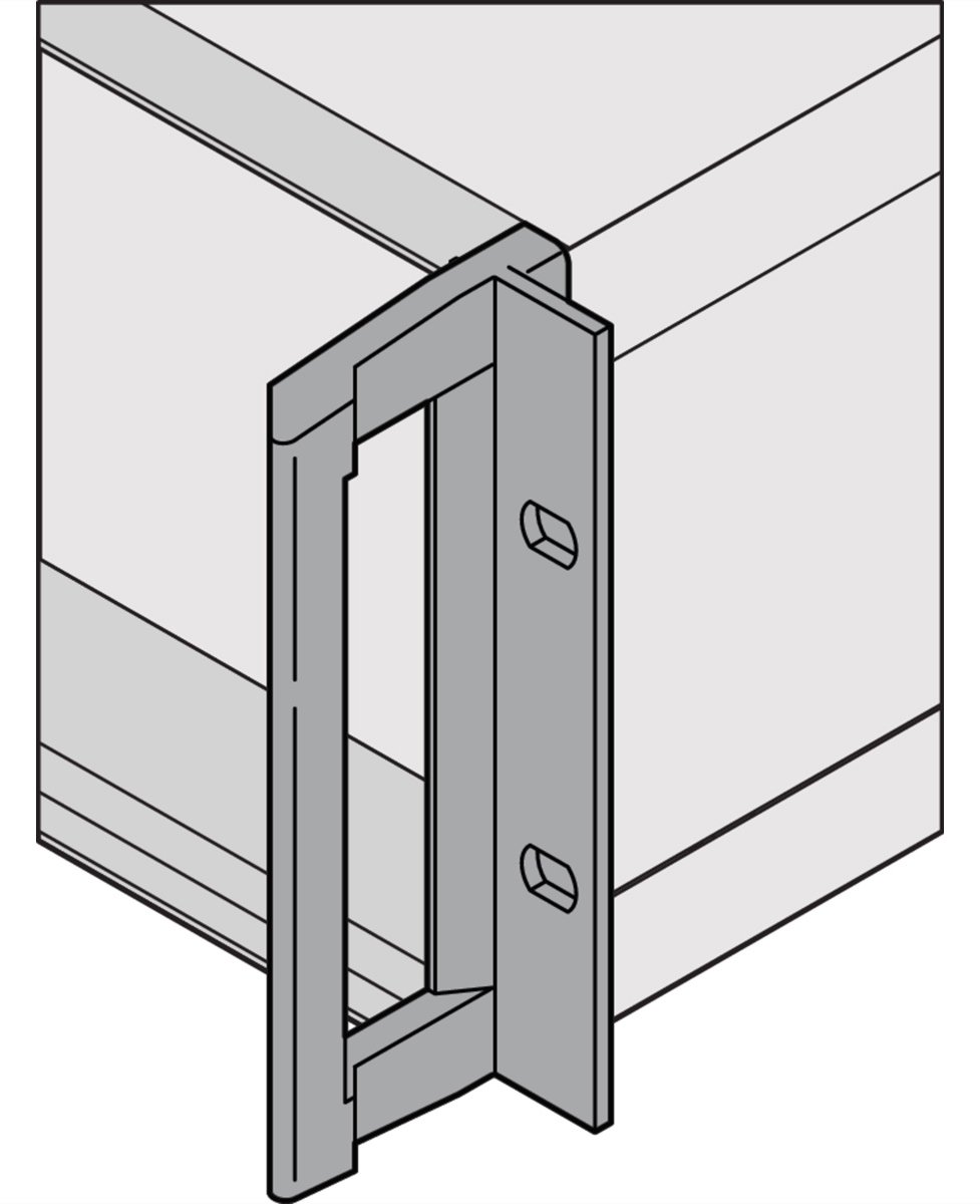 SCHROFF RATIOPAC PRO 19BRACKET W.HANDLE 4U - Rack-Zubehör