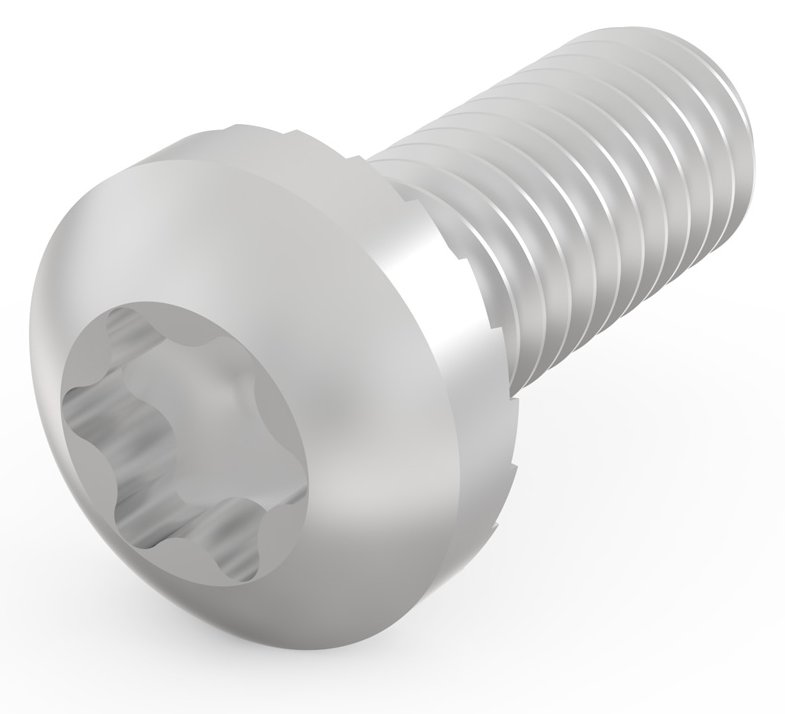 SCHROFF SCREW POSIPAN M4X10 100PCS