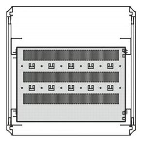 SCHROFF SHELF STAT.19 500D RAL7021 von LumaTech