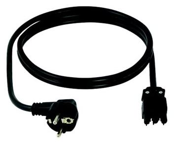 SCHROFF Stromkabel - GST18 (W) zu power CEE 7/7 (S) von LumaTech