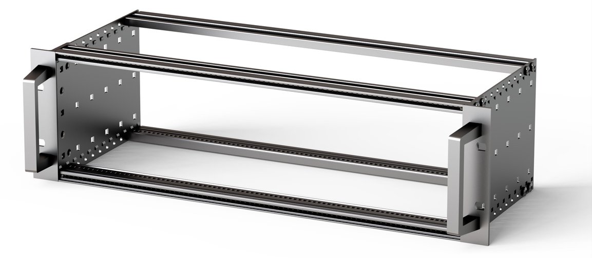 SCHROFF SUBR H W.HDL 3U 84HP 235D SL - Rack-Zubehör