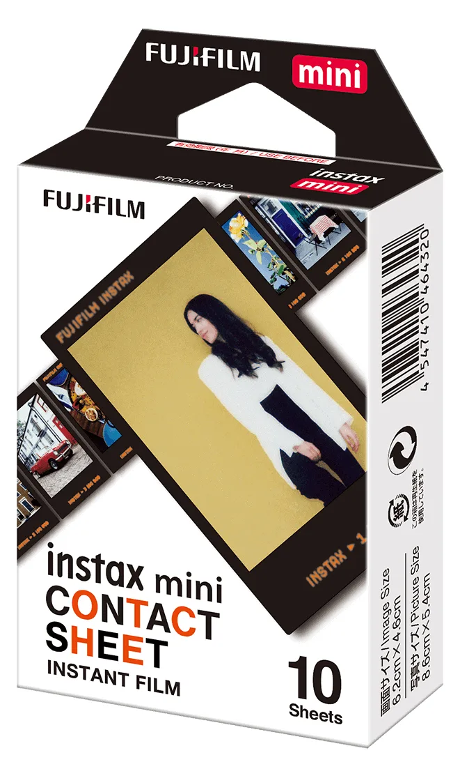 Fujifilm Instax Mini Contact Sheet - Instant-Farbfilm, Ansicht 3