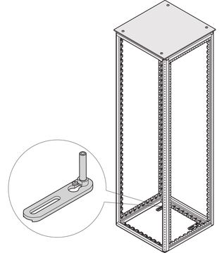 SCHROFF TILT PROTECTION SCREWED von LumaTech